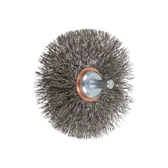 Pferd 82913 3 Crimped Wire Wheel Brush .014 SS Wire 1/4 Shank