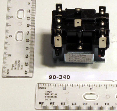 White-Rodgers 90-340 2 Pole Switching Relay 24 VAC