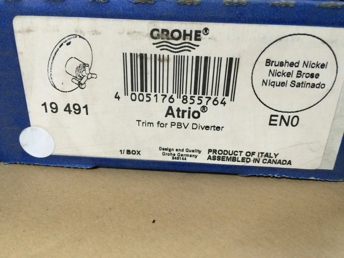 GROHE 19491EN0 Atrio Pressure Balance Diverter Valve Trim With Spoke Handle