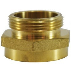 MIDLAND INDUSTRIES Midland Industries 444024 Fire Hose Hex Adapter 1-1/2 in Brass