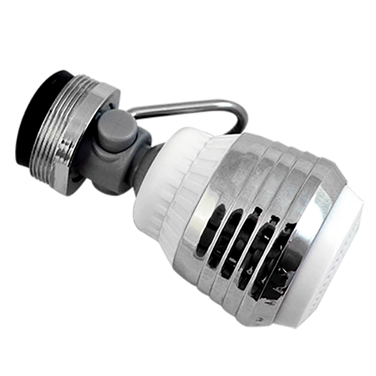 Niagara N3115P Dual-Spray Swivel Aerator 1.5 GPM Chrome/White