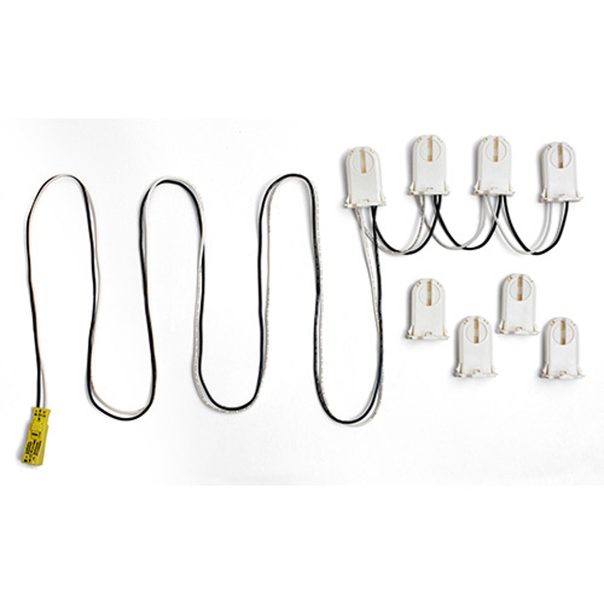 EPCO 14087 8-FT Fixture Wiring Harness Kit: Uses Four (4) T8 LED Tubes