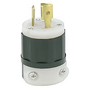 Leviton 4720-C 15 Amp 3W, 2P NEMA L5-15P Locking Plug