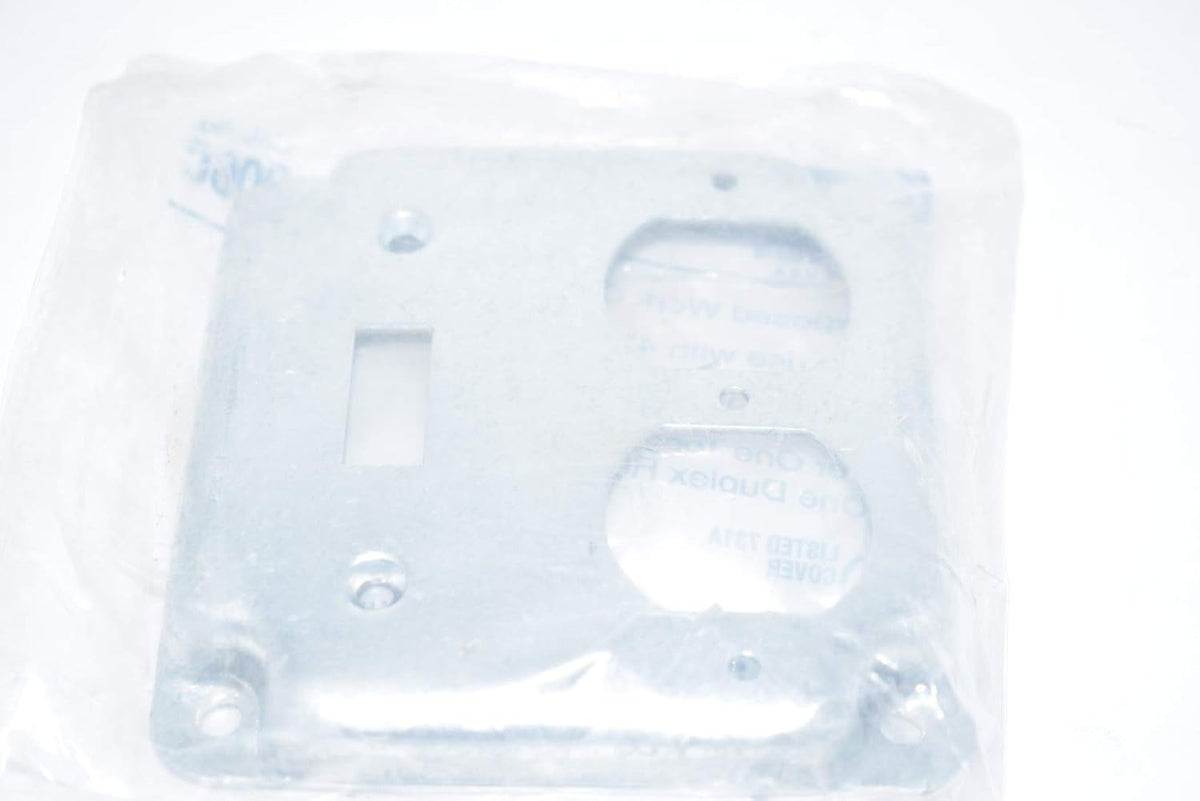 Raco 906C 4 Square Toggle DPLX Cover