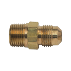 BrassCraft 48-6-6 3/8 O.D. by 3/8 Inch Male Adaptor, Rough Brass