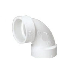 MUEL 05878 PVC DWV 90 Degree Elbow 3 Inch Hub End