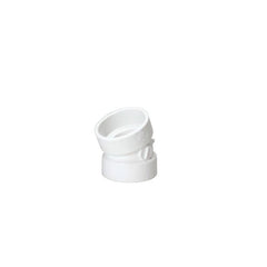 MUEL 05983 PVC DWV 22-1/2 Degree Elbow 4 Inch Hub End