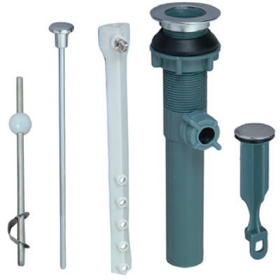 MASTER PLUMBER Plumb Shop 172-745 Lavatory Pop-up Drain Assembly Chrome