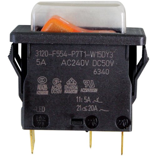 CIRCUIT BREAKER ON/OFF 5A 111980 for Champion  CHA111980