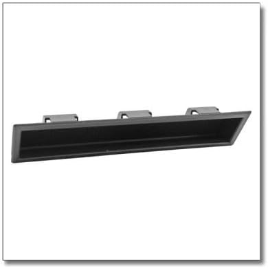 HANDLE RECESSED DOOR PULL BLACK PLASTIC HD HDL0103 for Randell RANHD HDL0103