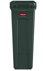 Rubbermaid FG354007GRN Slim Jim 23 gal Recycled Container in Green