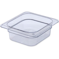 Food Pan Sixth 2-1/2D Clear 3068307 for Carlisle Foodservice