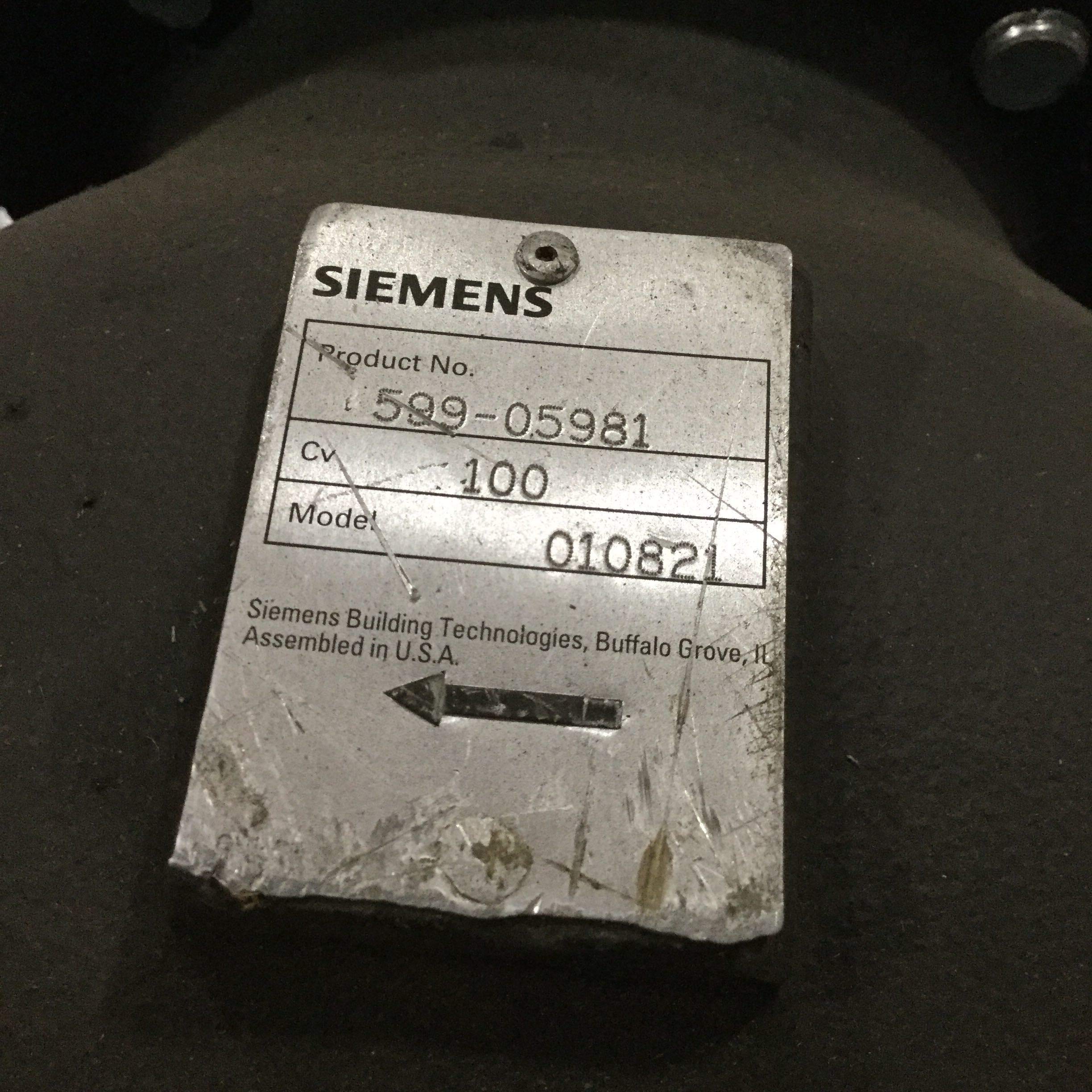 Siemens 277-05981 3 125#BZ=%,OR,MM,NO+59901050