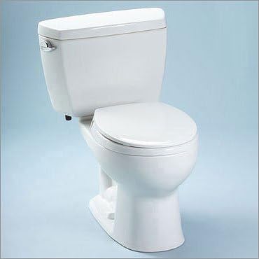 TOTO C743E#01 Drake Round Toilet Bowl - White