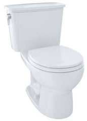 TOTO C743E#01 Drake Round Toilet Bowl - White