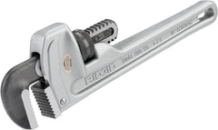 RIDGID 31090 Aluminum Straight Pipe Wrench, 10 in, 1-1/2 Pipe Capacity