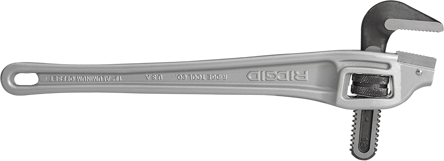 RIDGID 31125 18 Aluminum Offset Pipe Wrench