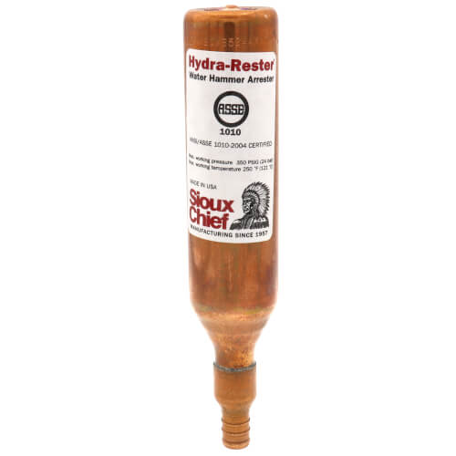 Sioux Chief 652-AX HydraRester 1/2 in. Copper PEX and F1807 Water Hammer Arrestor