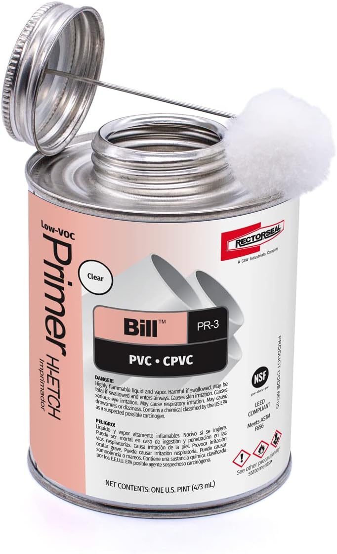 Rectorseal 55705 Bill PR-3 Primer, Pint