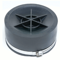 Fernco QC-104 4-in. Flexible Cap