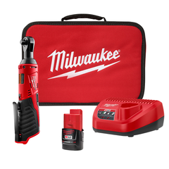 Milwaukee 2457-21 M12 Cordless 3/8 Ratchet Kit