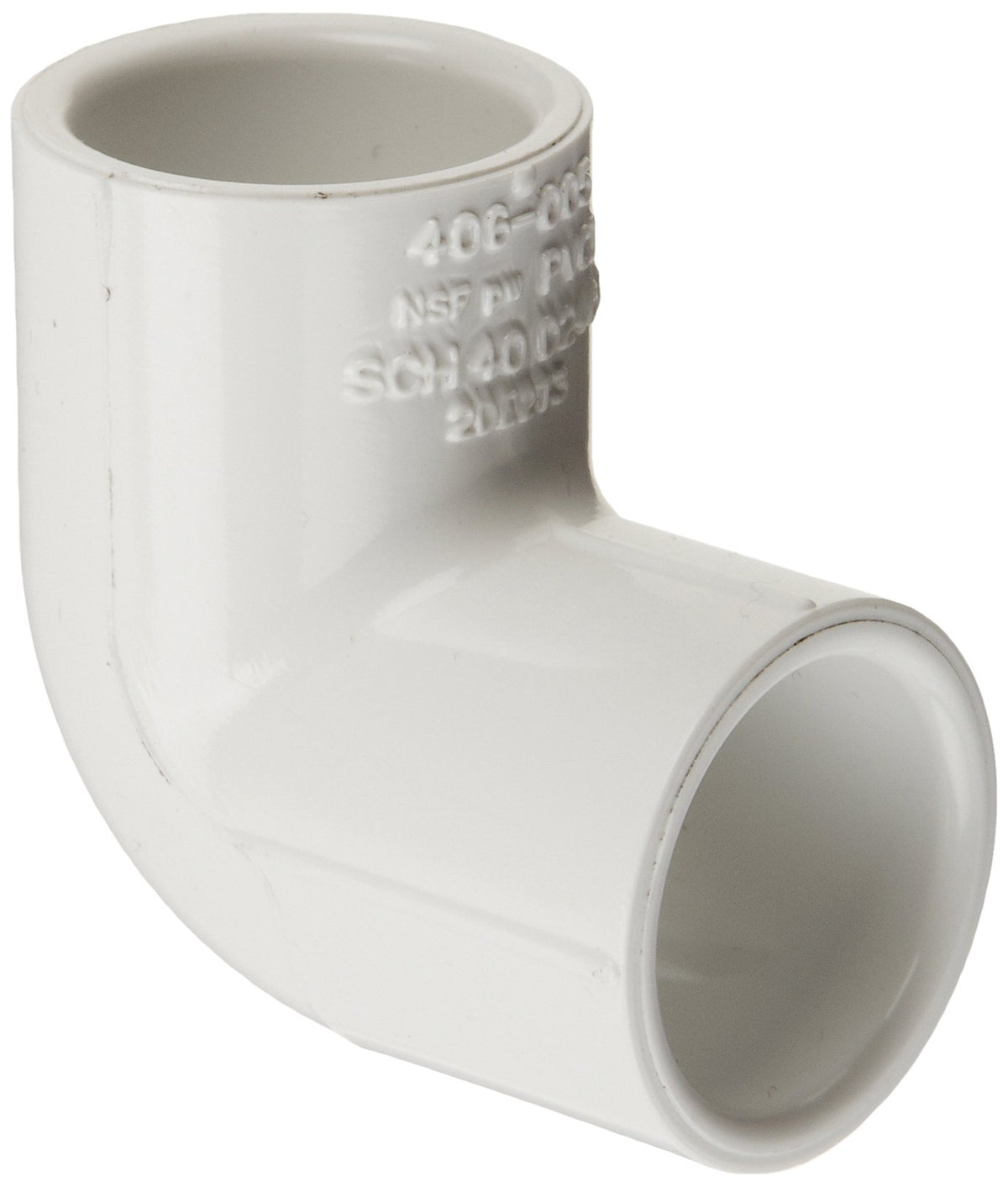 Spears 406-080 90 Degree Elbow 8 Inch PVC Schedule 40 Socket