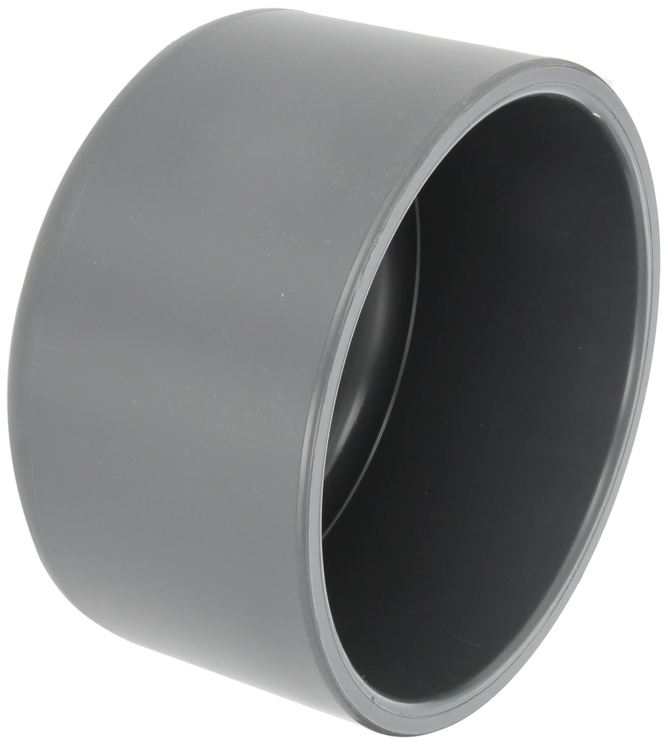 SPEARS Spears 847-080 PVC Pipe Fitting, Cap, Schedule 80, 8 Socket