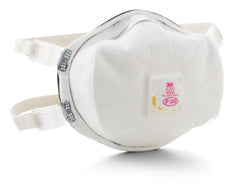 3M 7000002055 Cool Flow Foam P100 Particulate Respirator in White (Case of 20)