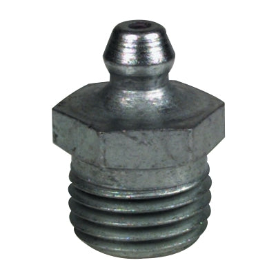 ALEMITE 1627-B Hydraulic Fitting, Straight 7/8 in L Male/Male 1/4 in (PTF)