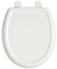 American Standard 5350.110.020 White Solid Plastic Slow Closing Hinge Elongated Toilet Seat