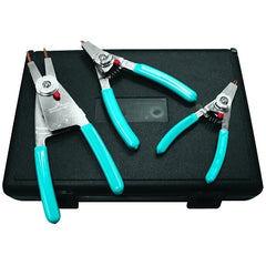 Channellock RT-3 Snap Ring Pliers Set, Replaceable Tip, 0.023 in Tip Min, 0.120 in Tip Max