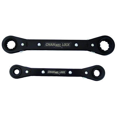 Channellock 841S Combination Ratcheting Wrench Set 2 Pc