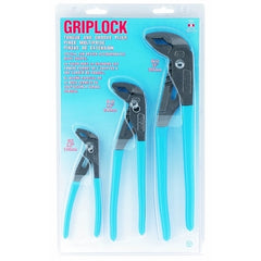 Channellock GLS-3 GRIPLOCK Tongue and Groove Plier Set 3-Pc 6.5 in 9.5 in 12.5 in