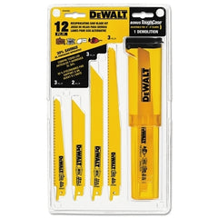 DeWalt DW4892 Bi-Metal Reciprocating S 12-Piece Replacement MPN