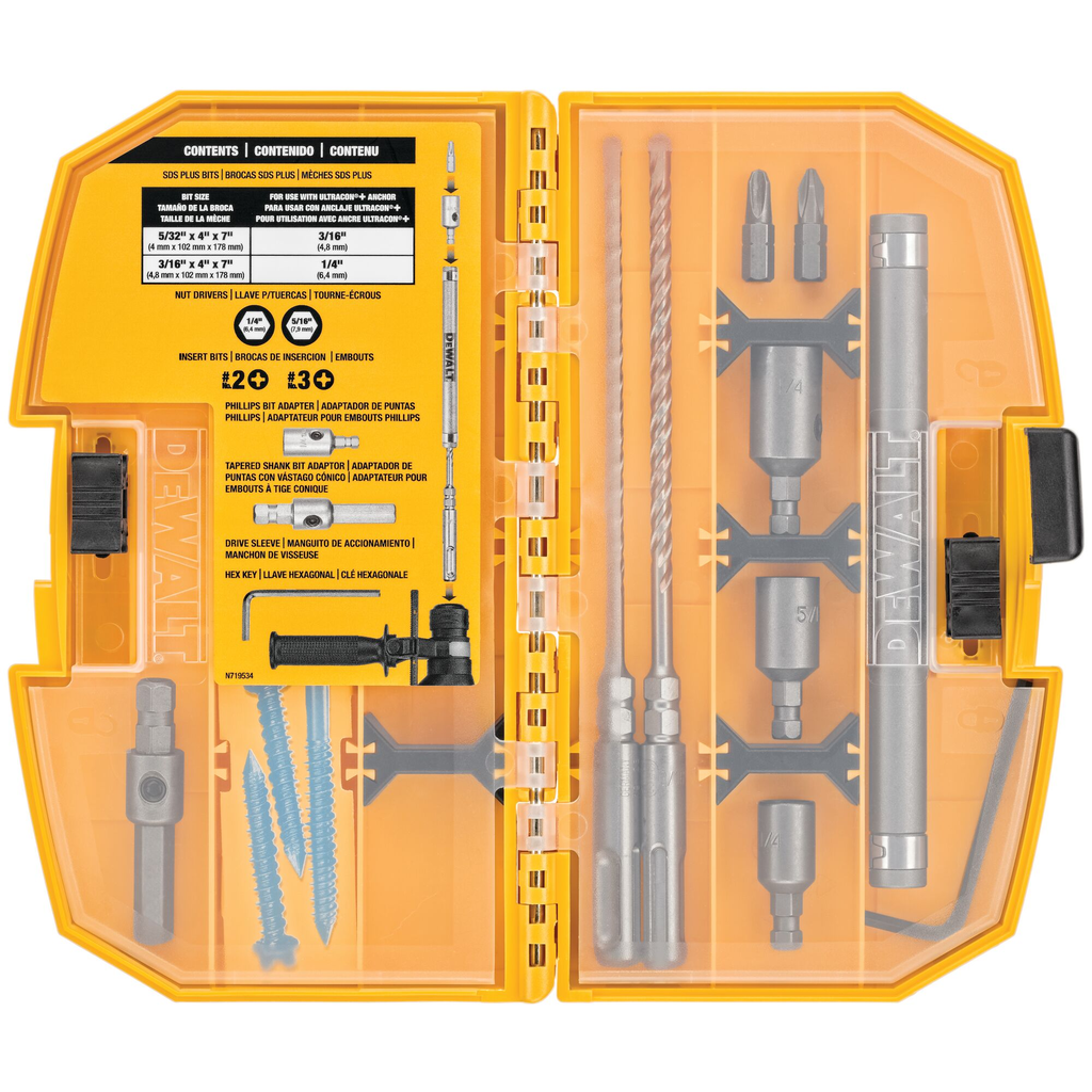 DeWalt DW5366 Ultracon Installation Kit