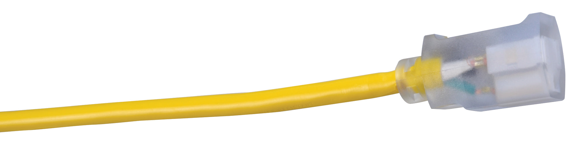 Southwire 2589SW0002 Extension Cord 12/3 SJTW 100 Foot Outdoor W/Power Indicator Lamp Yellow