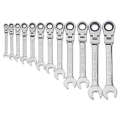 DeWalt DWMT19231 12 Piece Flex Head Ratcheting Wrench Set SAE 5/16 in to 1 in