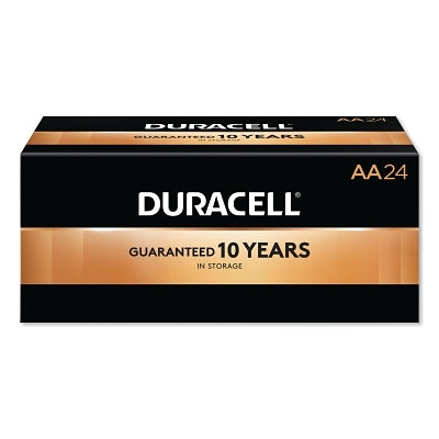 Duracell DURMN1500BKD CopperTop Alkaline Battery 1.5V AA 24/CT