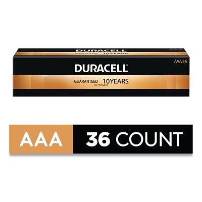 Duracell DURMN24P36 CopperTop Alkaline Battery AAA 36 Pack