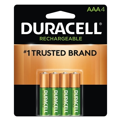 Duracell DURNLAAA4BCD Pre-Charged Rechargeable Battery 1.2V AAA 4 EA/PK