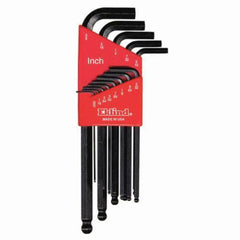 Eklind Tool 25911 9-Piece Key Set 5/64 in. to 1/4 in.