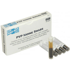 First Aid Only 10004 PVP Iodine Swab Individually Wrapped 10 per Box