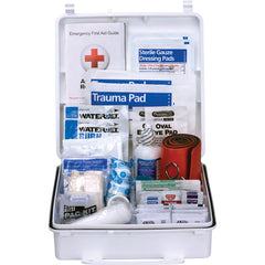 First Aid Only 90566 ANSI B Type III Weatherproof 50 Person Bulk First Aid Kit Plastic Wall Mount