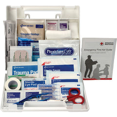 First Aid Only 222U 9 in. Plastic Case Person First Aid Kit with Dividers (63 Piece) Replacement MPN