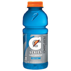 Gatorade 32481 20 Oz. Wide Mouth, Cool Blue, 20 Oz, Bottle