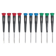 General Tools 690 10-Pc Mini-Screwdriver Sets Phillips/Torx/Slotted