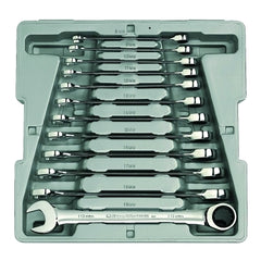 GEARWRENCH 9412 12 Piece Combination Ratcheting Wrench Sets Metric