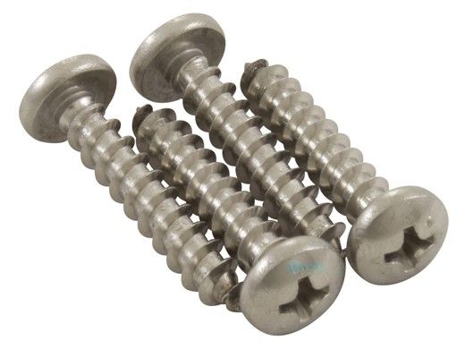 Hayward 896584000-303 Poolvergneugen Pressure Shroud Screws | 4-Pack | 896584000-303