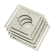 Google T4007EF Thermostat Accessory Steel Mounting Plate, 4-Pack