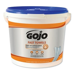 Gojo 6299-02 FAST WIPES Hand Cleaning Towels Citrus Wet Wipe Bucket 225